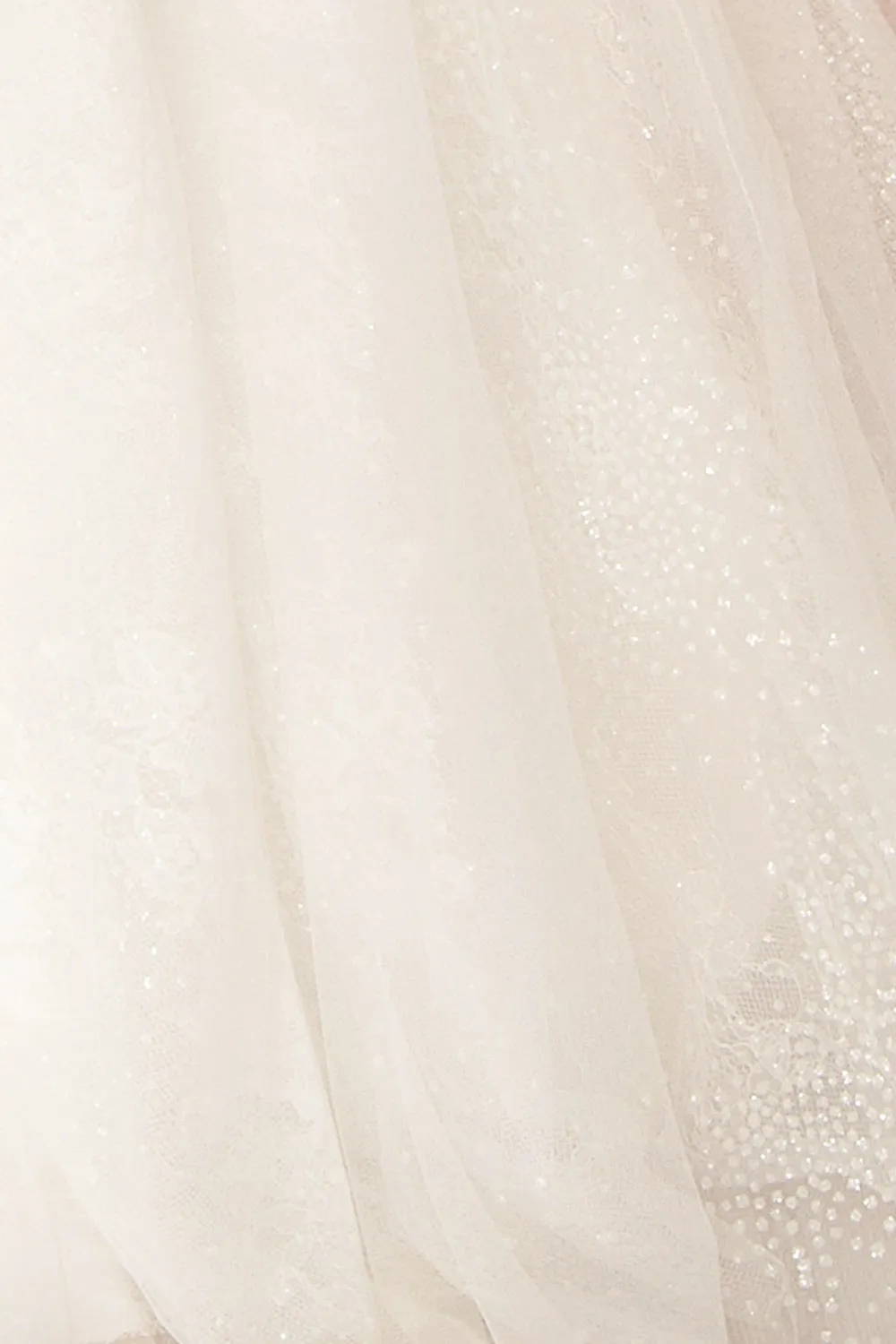 Beatrix | Strapless Tulle Wedding Gown w/ Bolero