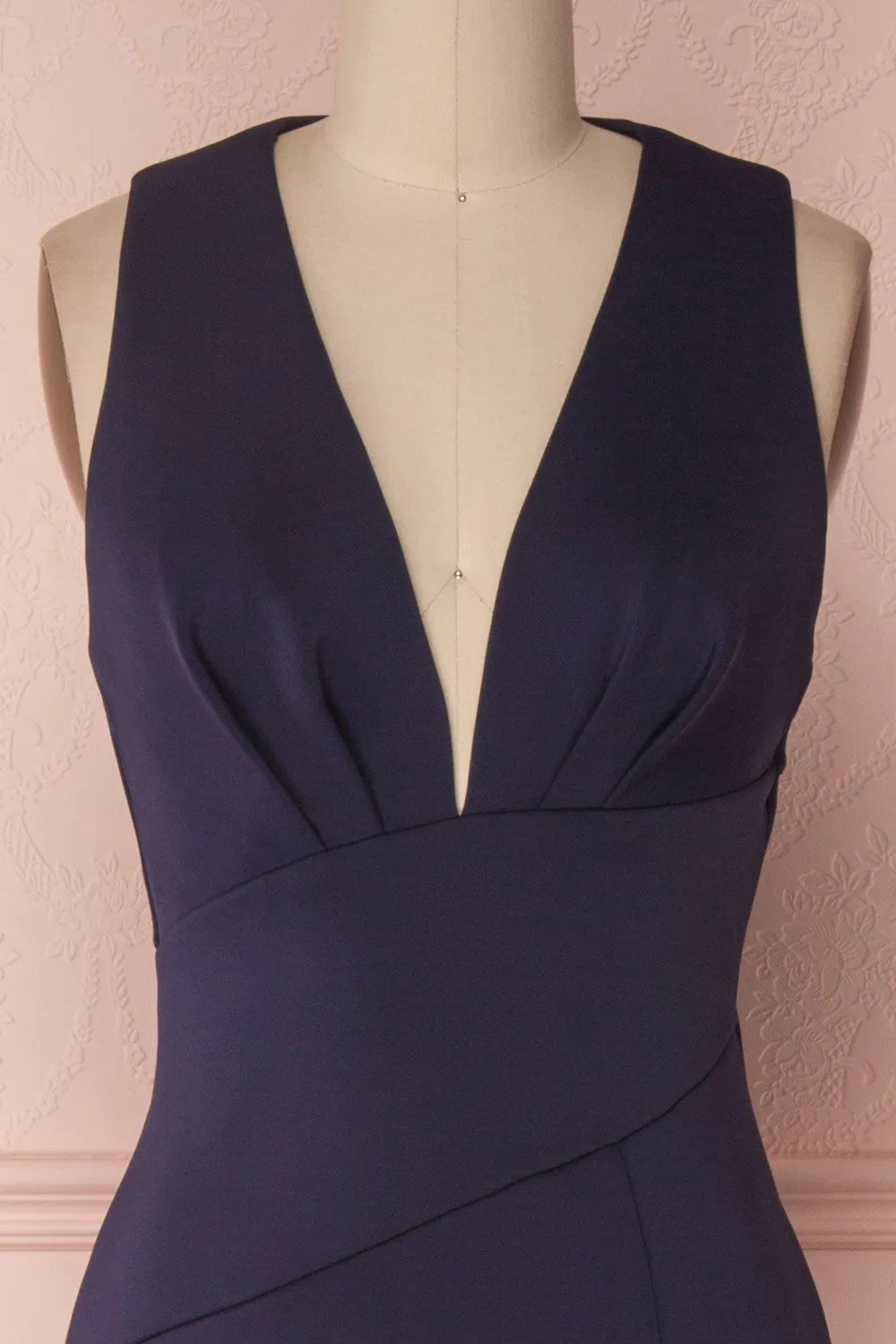 Camila Sea | Navy Blue Mermaid Gown