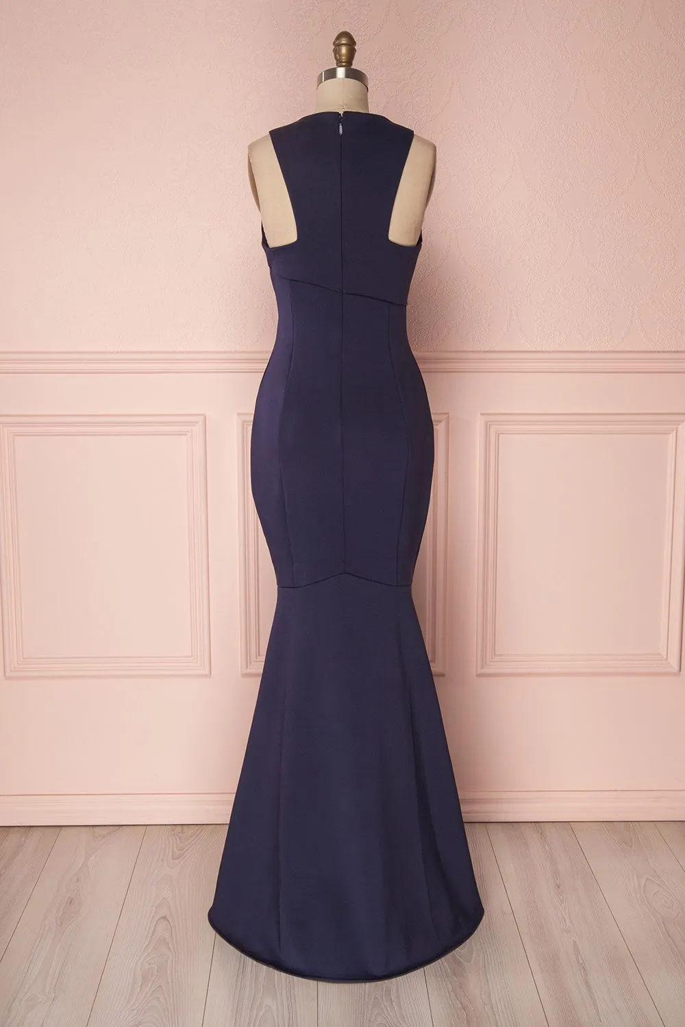 Camila Sea | Navy Blue Mermaid Gown