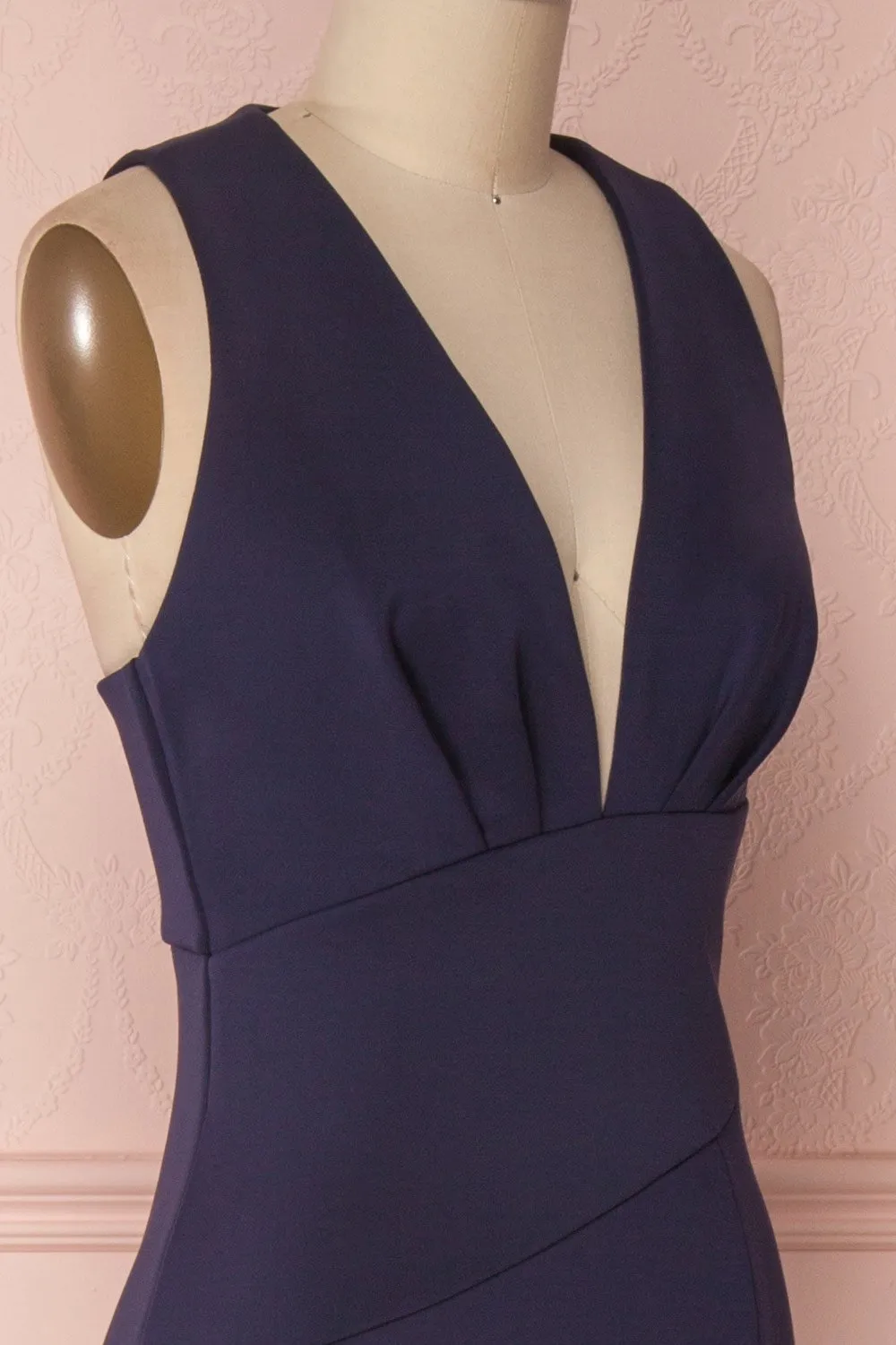 Camila Sea | Navy Blue Mermaid Gown
