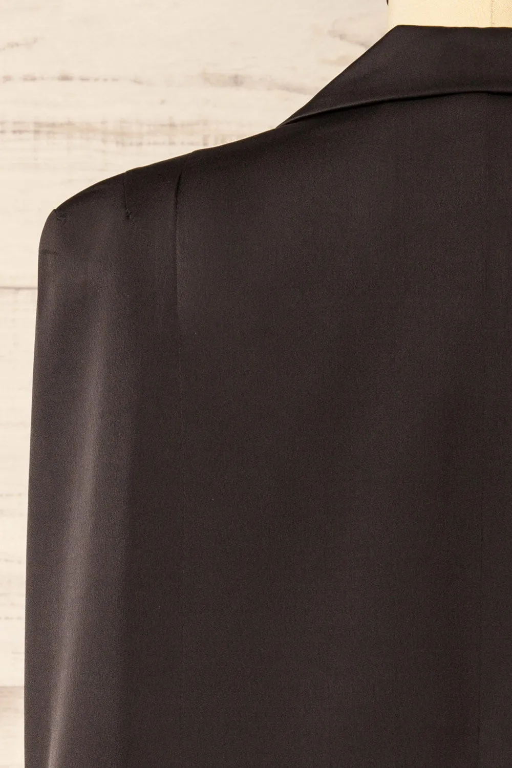 Charlene Black | Cape Blazer Dress