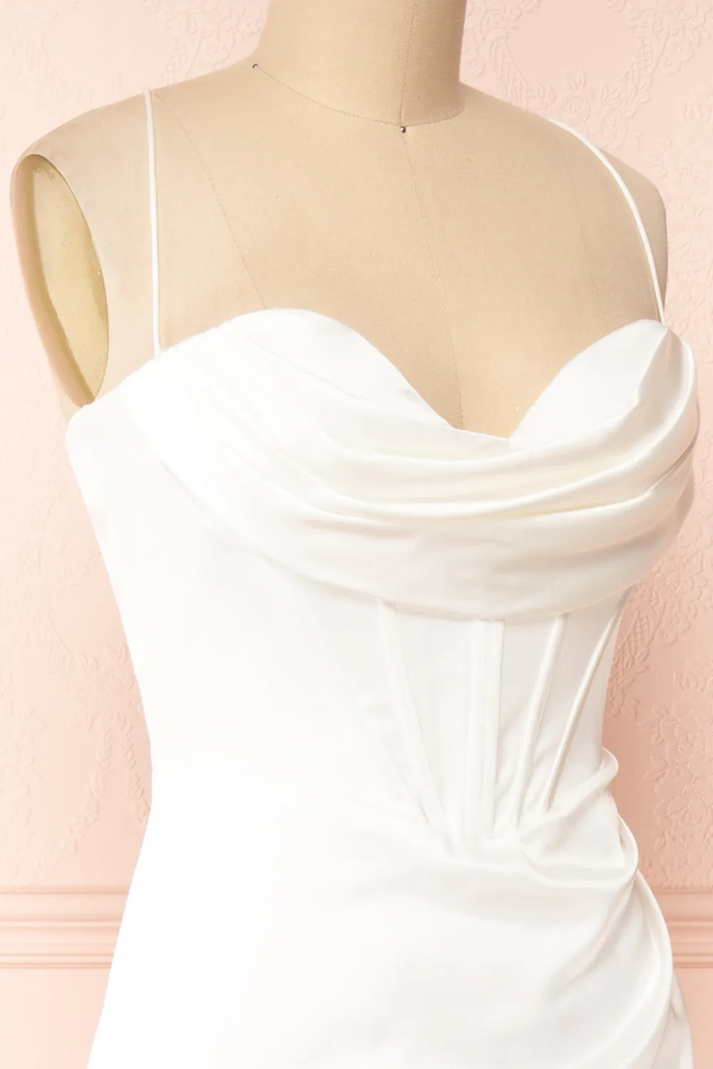 Lakesha | Corset Bridal Maxi Dress