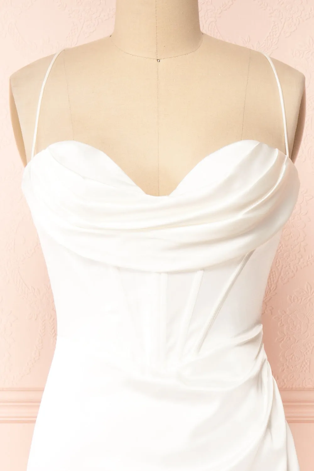 Lakesha | Corset Bridal Maxi Dress