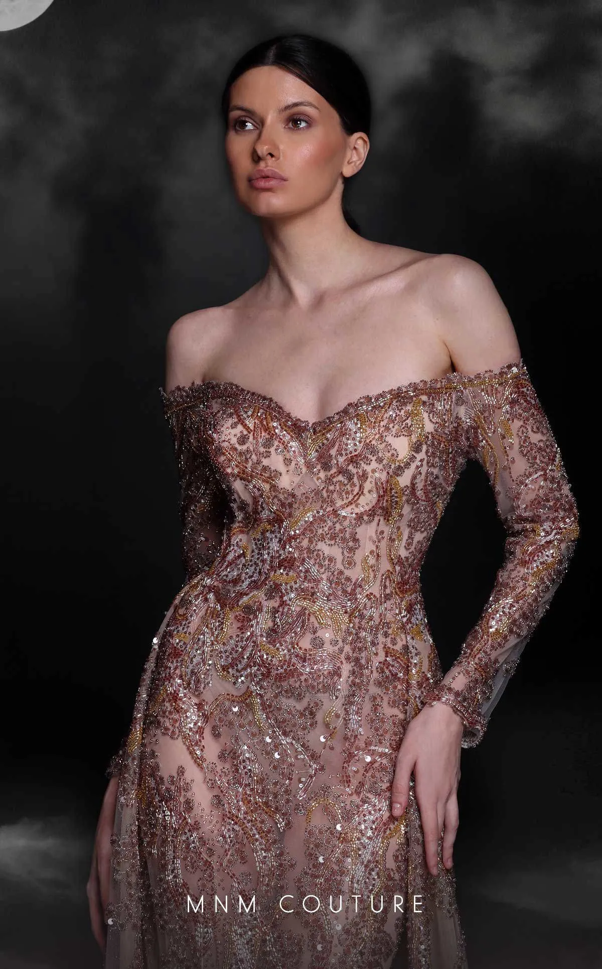 MNM COUTURE K4121 DRESS