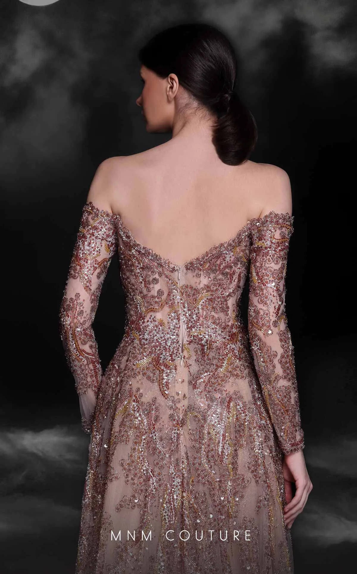 MNM COUTURE K4121 DRESS