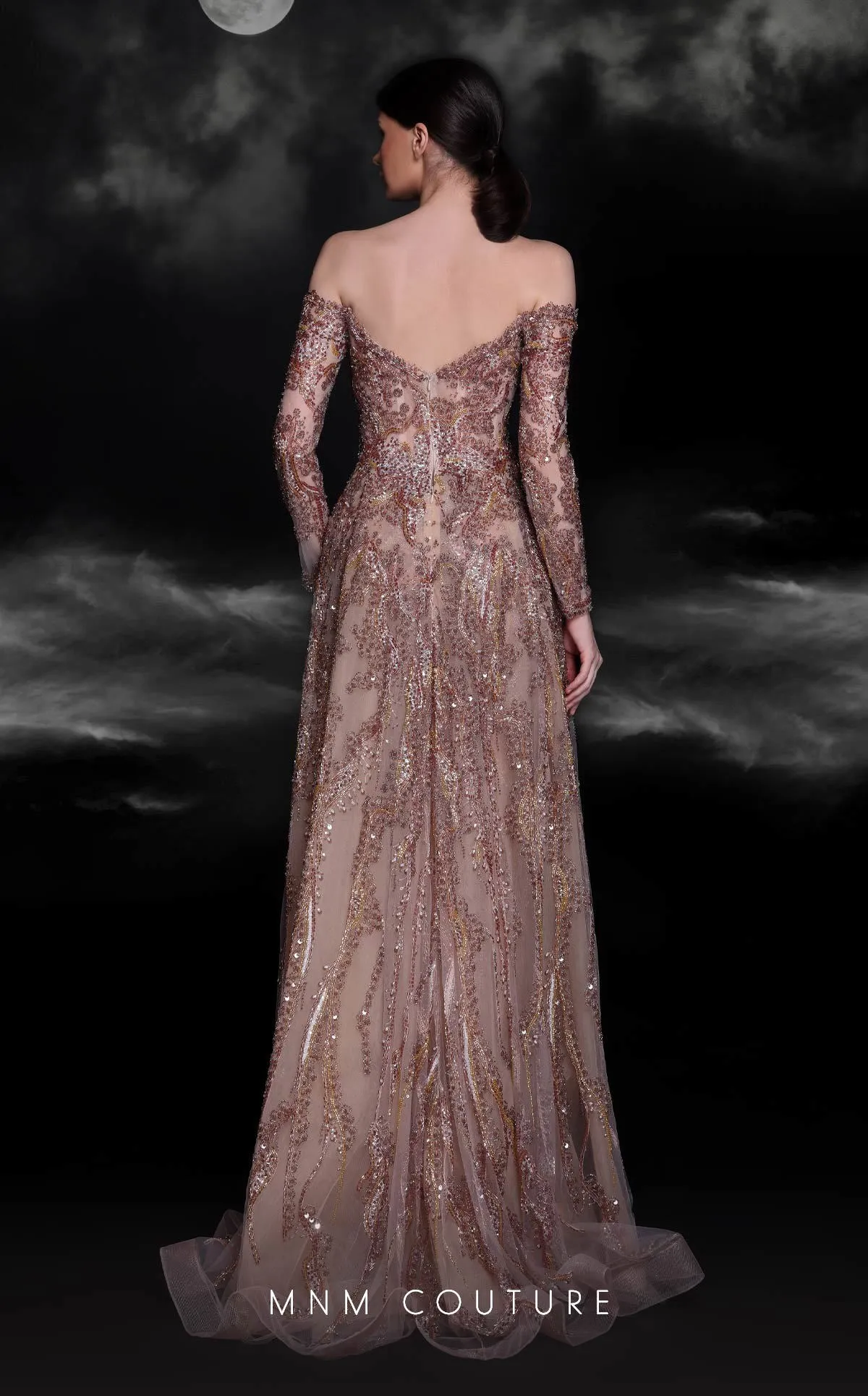 MNM COUTURE K4121 DRESS