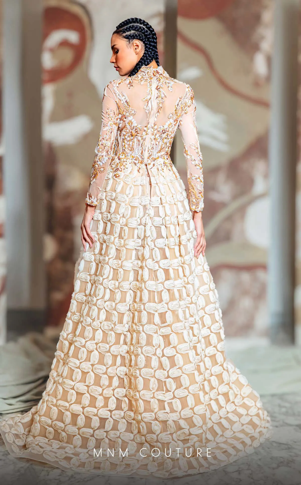 MNM COUTURE K4149 DRESS