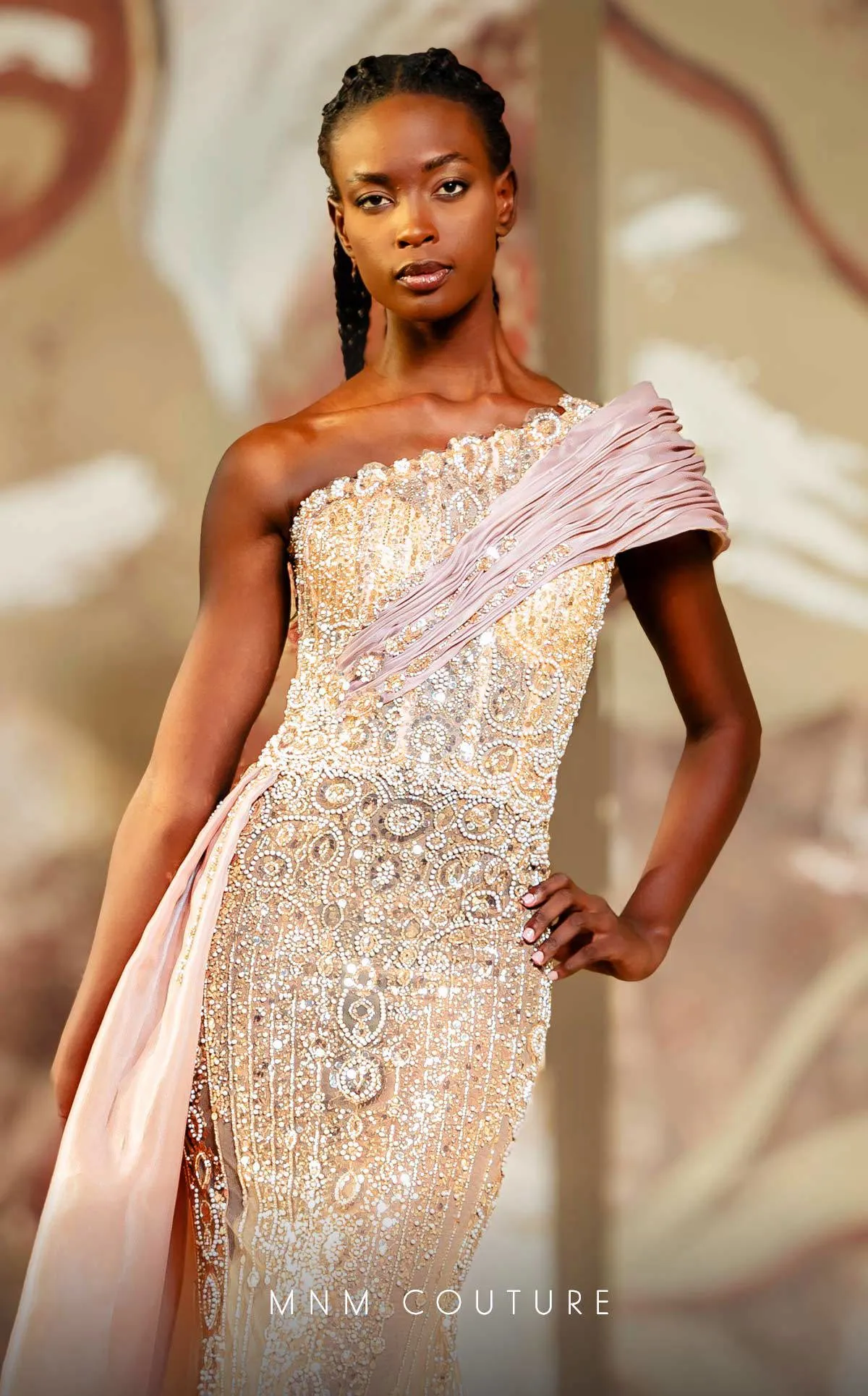 MNM COUTURE K4151 DRESS