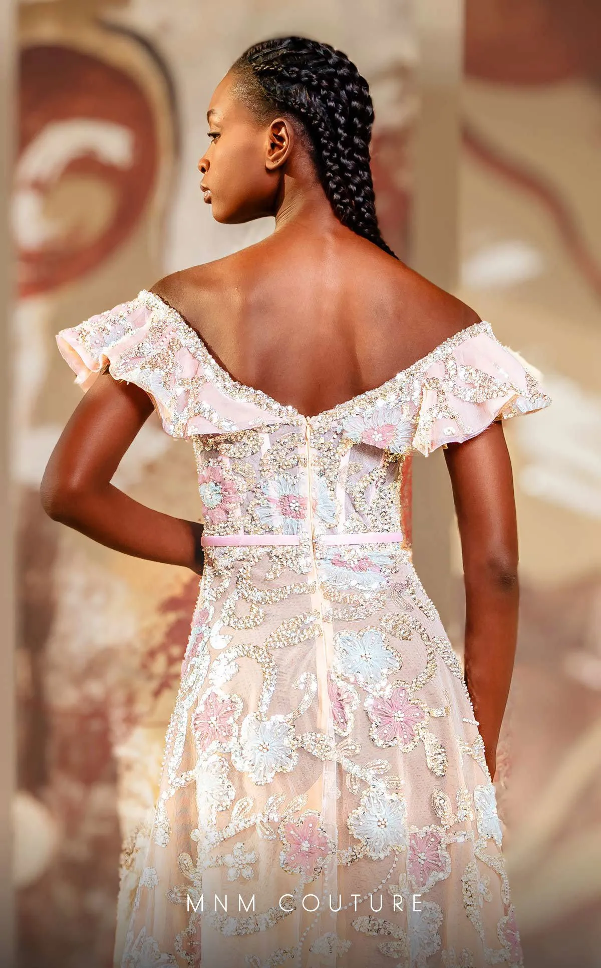 MNM COUTURE K4162 DRESS