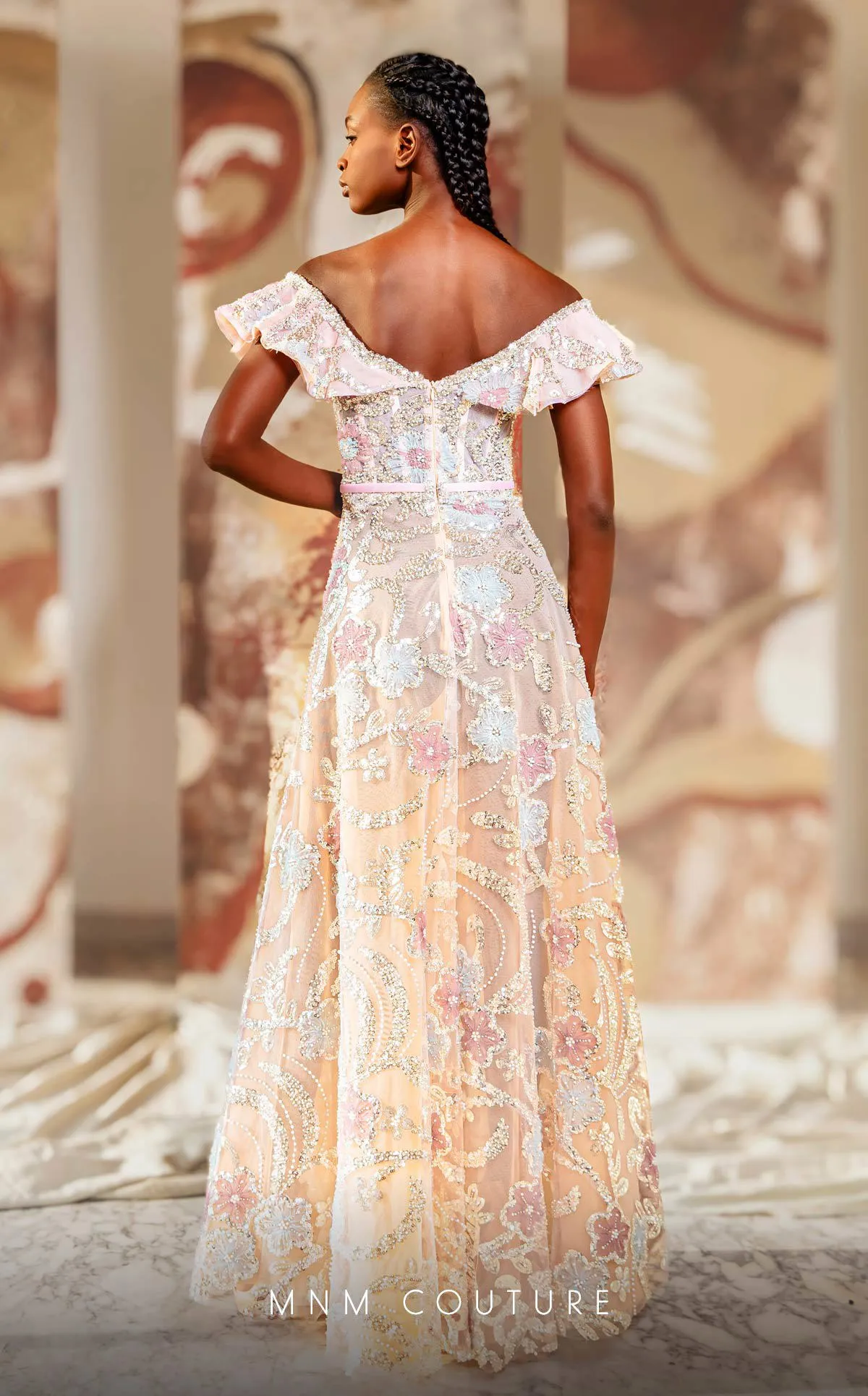 MNM COUTURE K4162 DRESS
