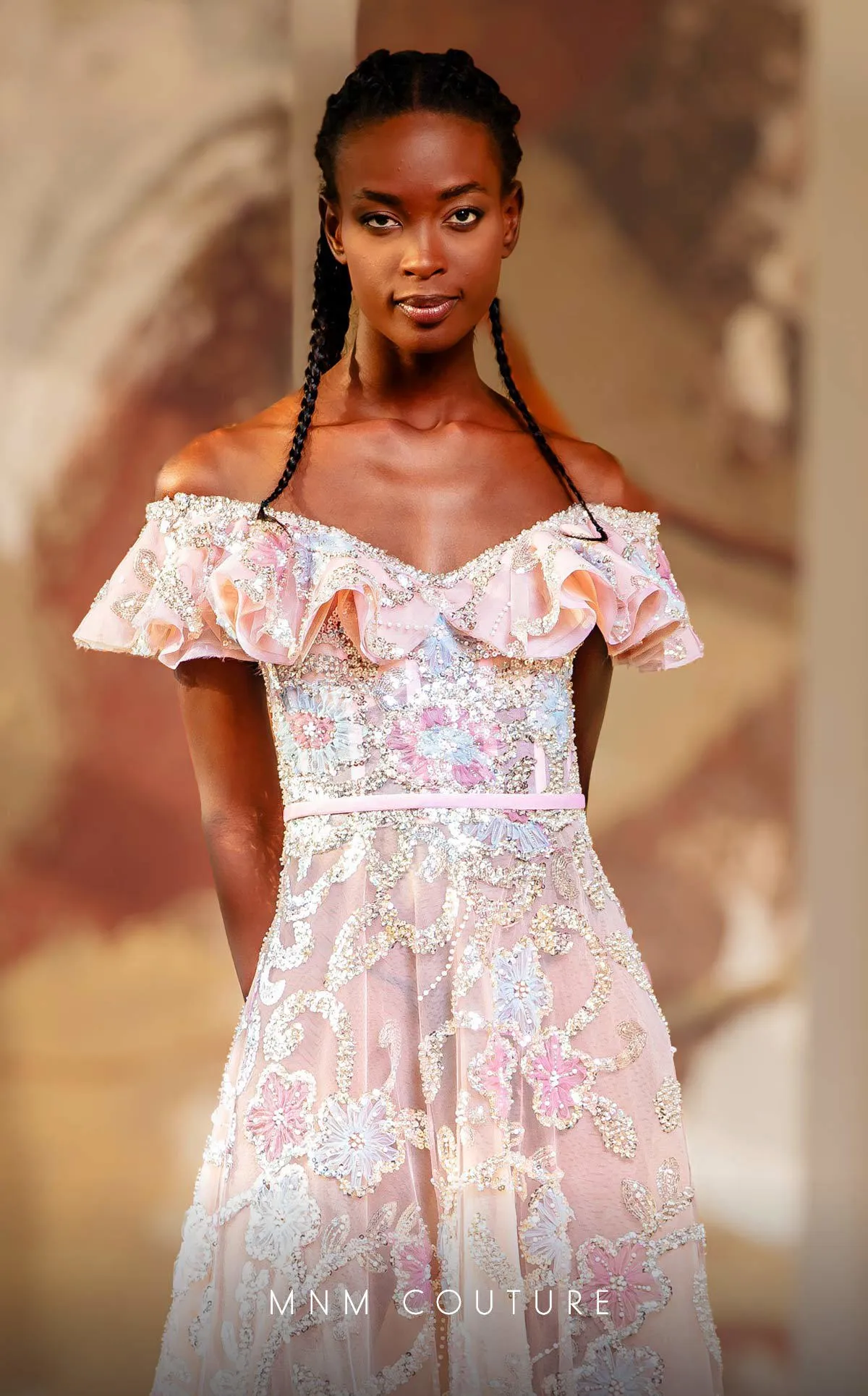 MNM COUTURE K4162 DRESS