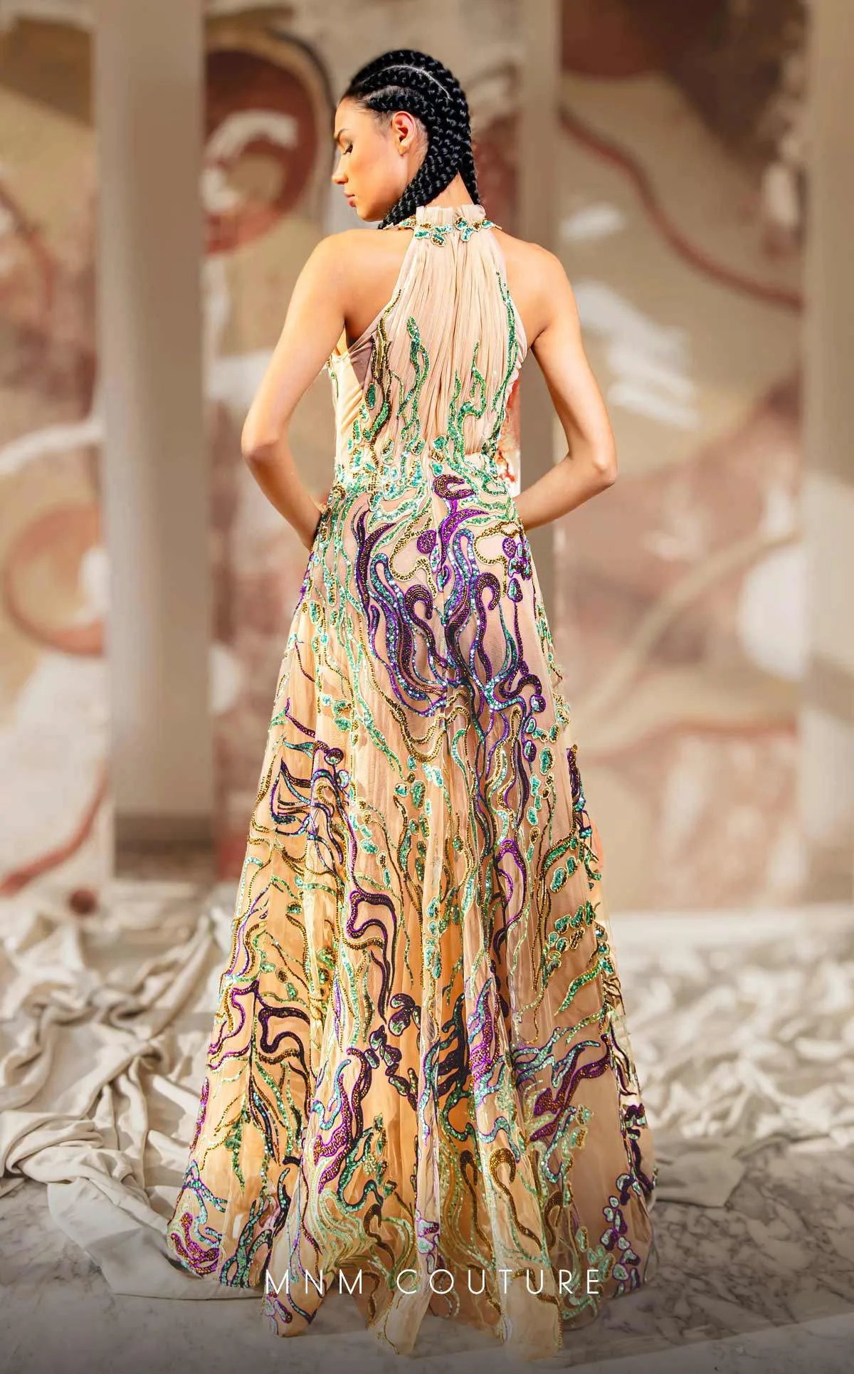 MNM COUTURE K4167 DRESS