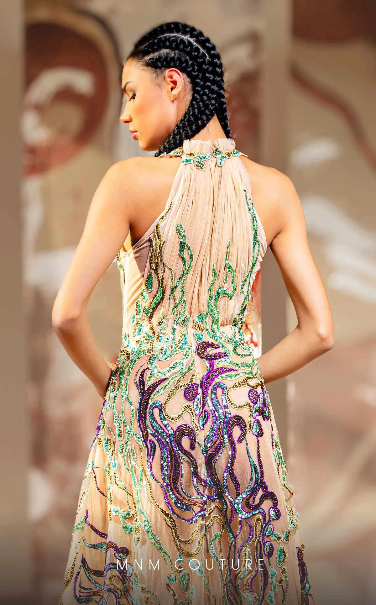MNM COUTURE K4167 DRESS