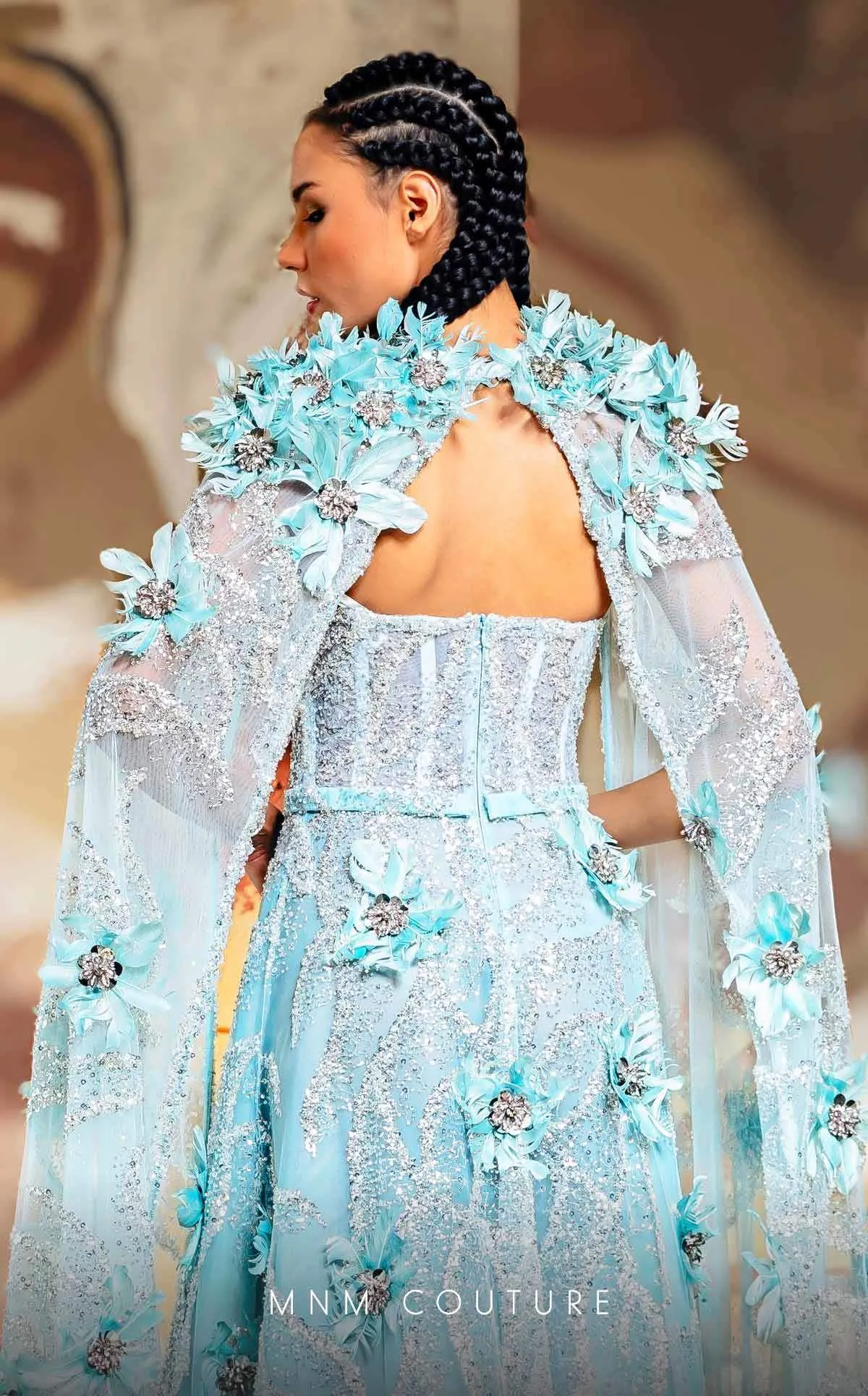 MNM COUTURE K4170 DRESS