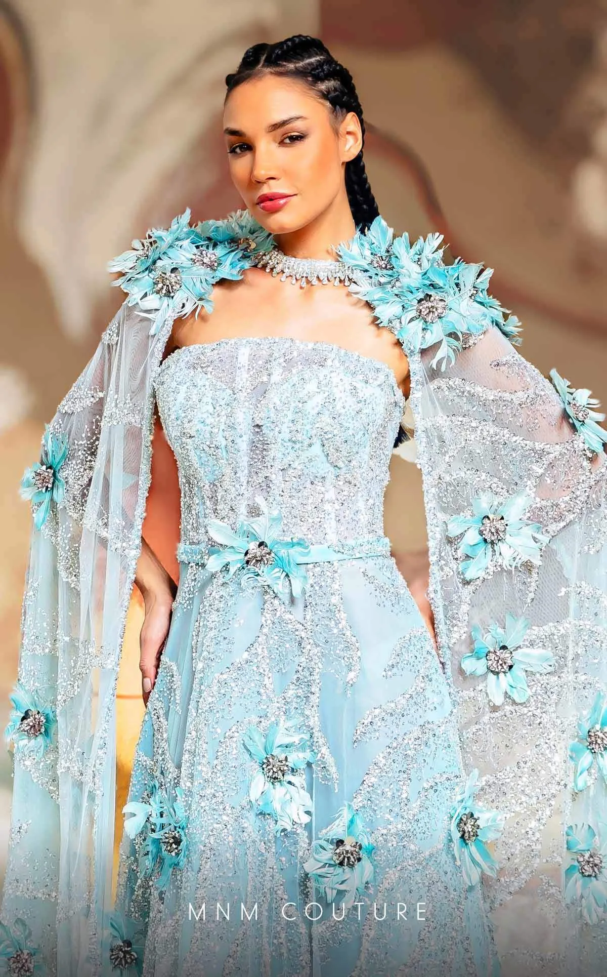MNM COUTURE K4170 DRESS