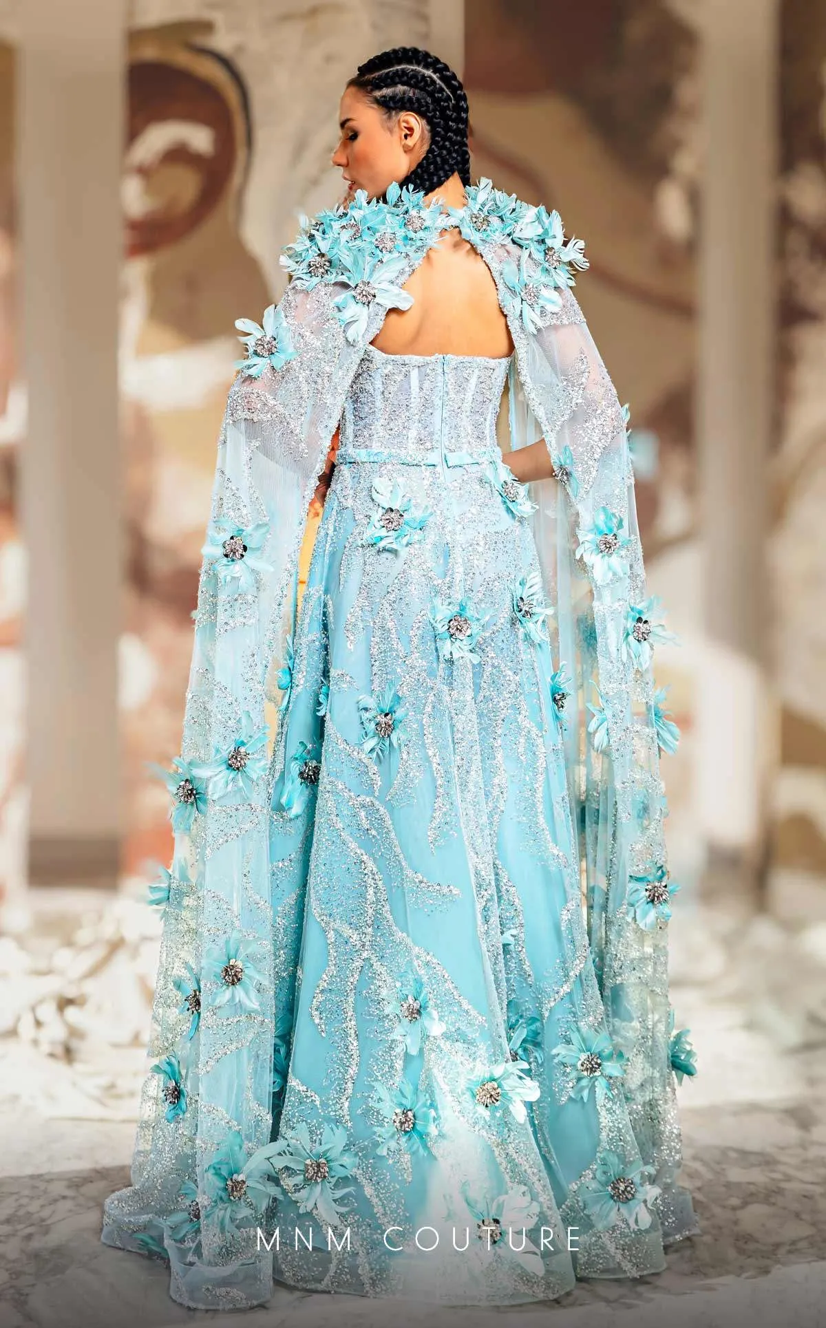 MNM COUTURE K4170 DRESS
