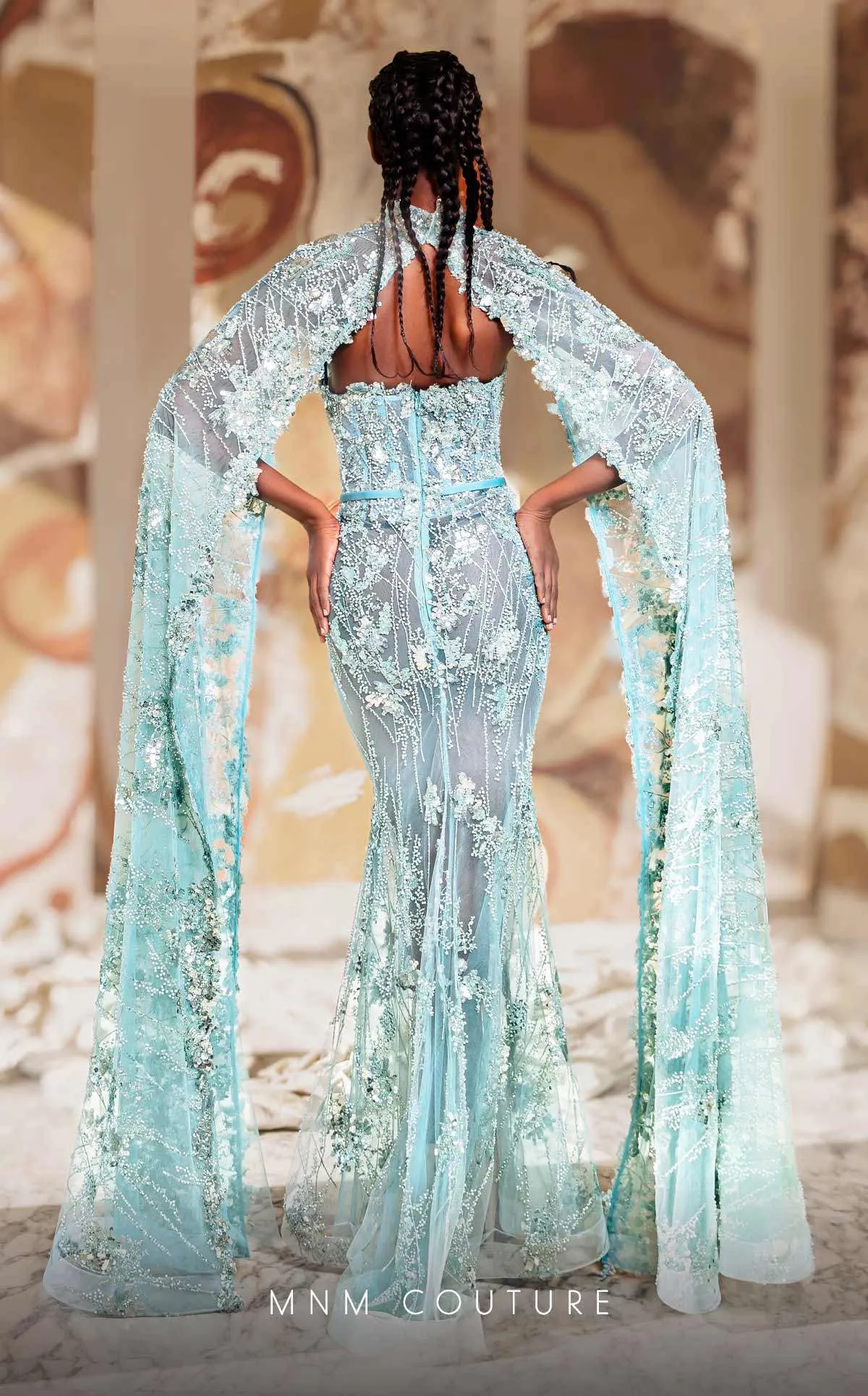 MNM COUTURE K4178 DRESS