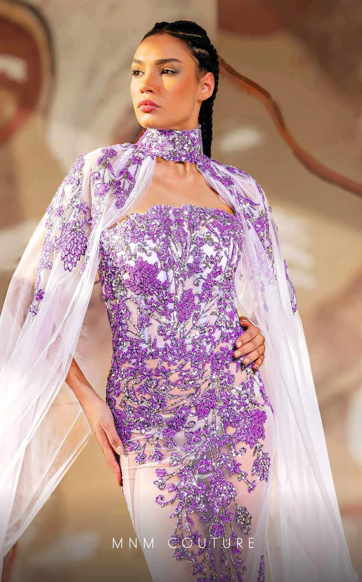 MNM COUTURE K4179 DRESS