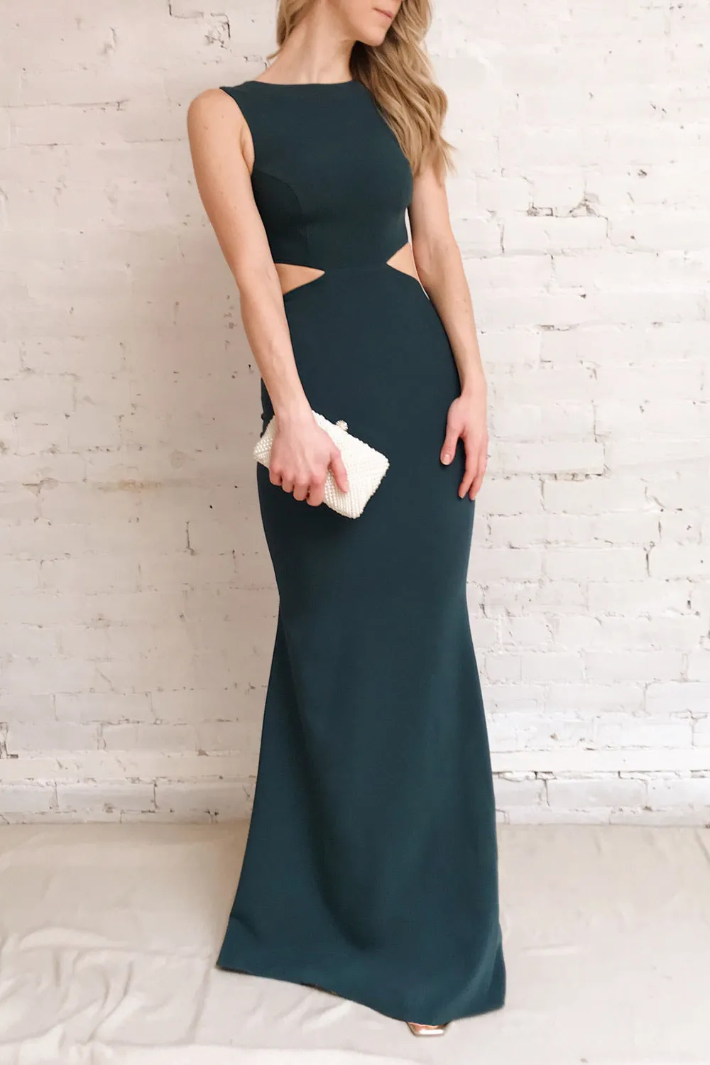 Vallata Wine | Burgundy Maxi Dress