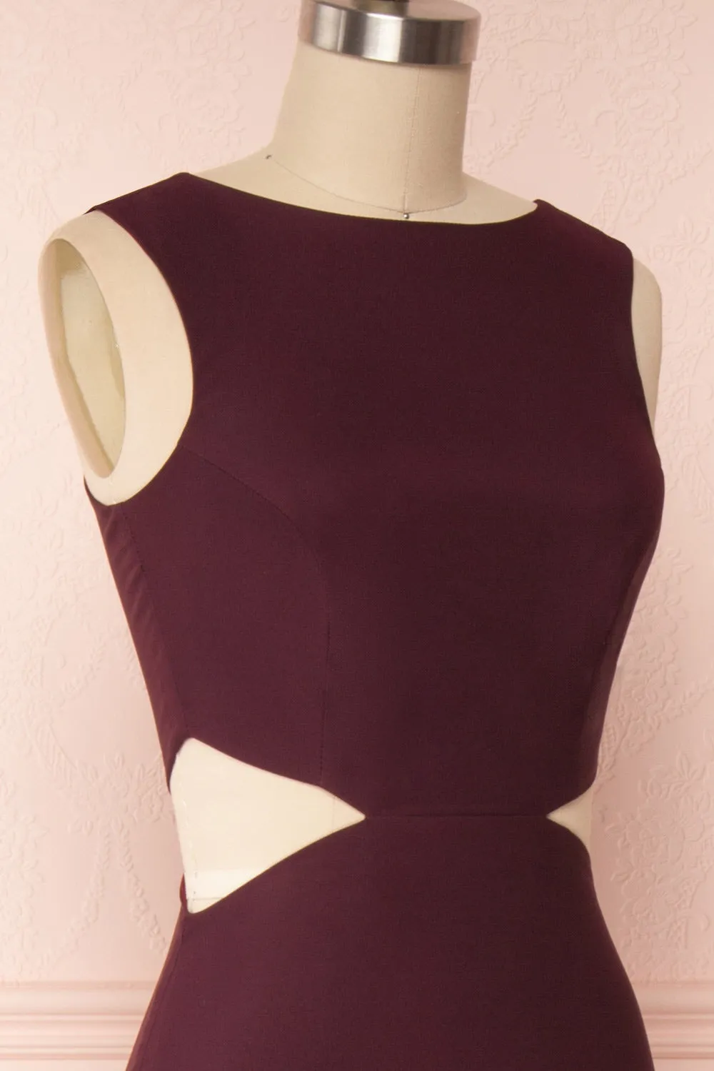 Vallata Wine | Burgundy Maxi Dress