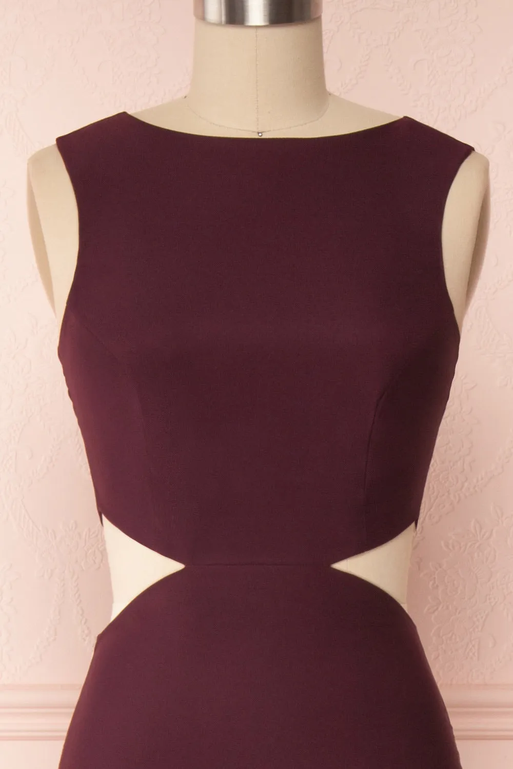 Vallata Wine | Burgundy Maxi Dress